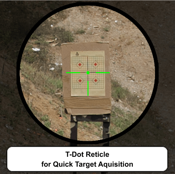 UTG® ITA Red/Green Dot Sight T-Dot Reticle - Image 6