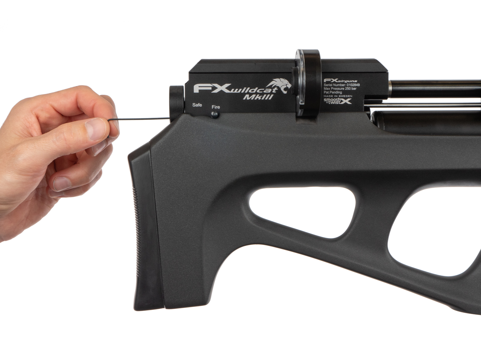 Adjuster with Hand
