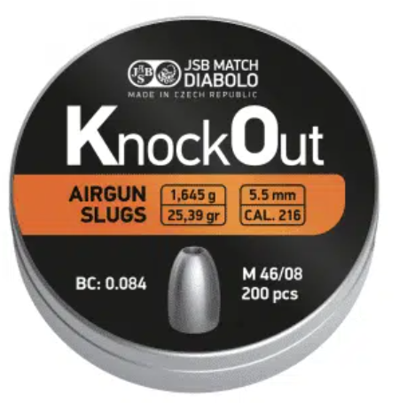 JSB KnockOut Slugs .22 | 200 pcs.