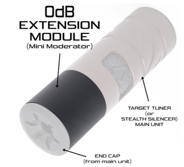 0dB Airgun Moderator Advantage Target Pro Kit - Image 3