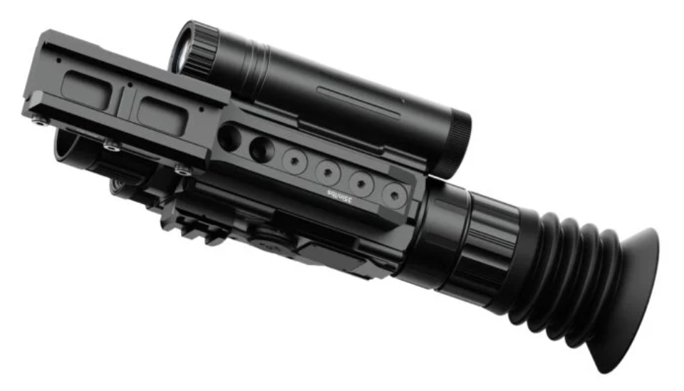 DNT Optics TNC635R – 640×512 ThermNight Thermal & Night Vision Multispectral Scope with Laser Rangefinder and Ballistic Calculator - Image 2