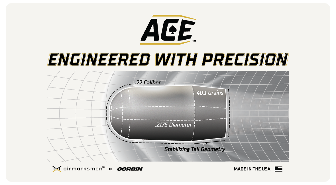 AirMarksman “ACE” Precision Slug – .22 125CT - Image 2