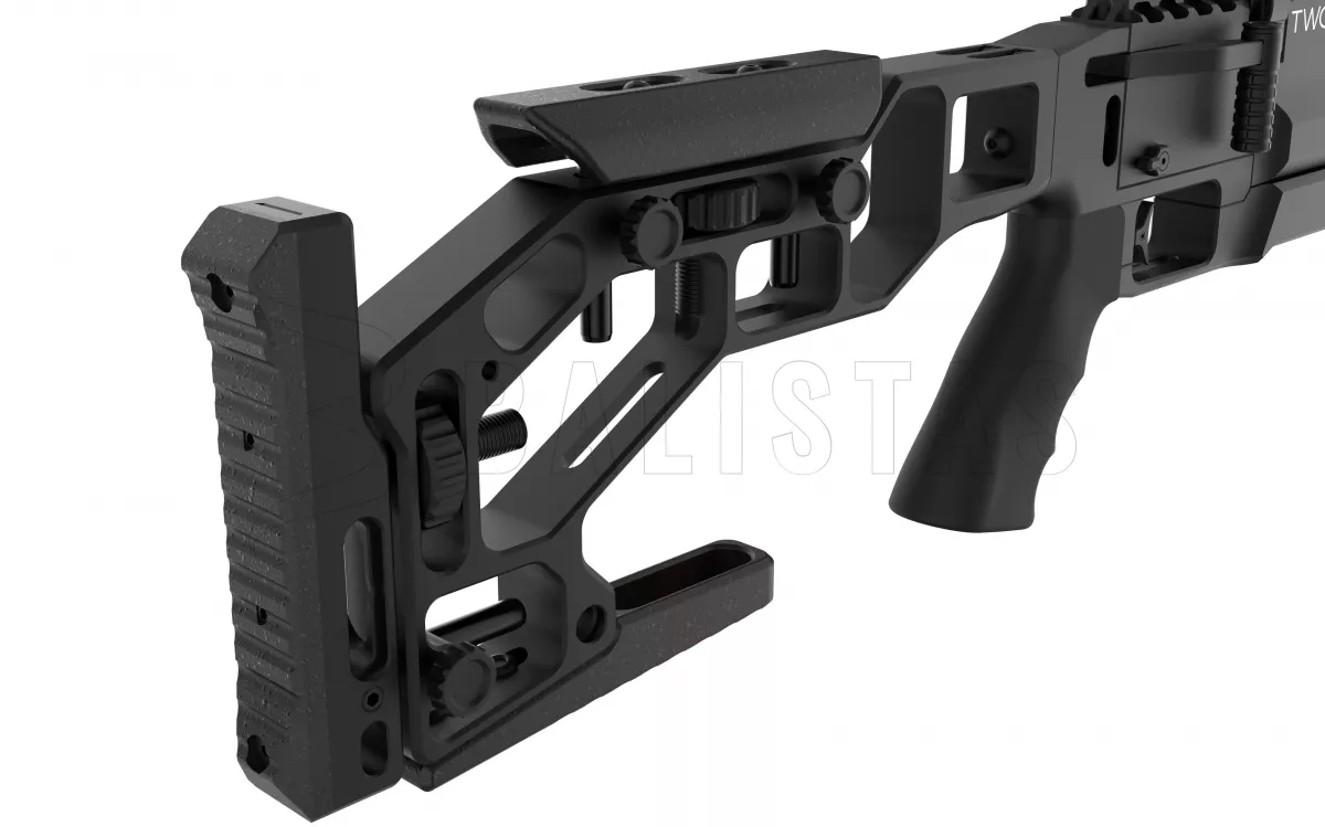 Epic Airguns/EPIC TWO Airgun CFB, Arca-Swiss Rail, Folding Stock - Image 4