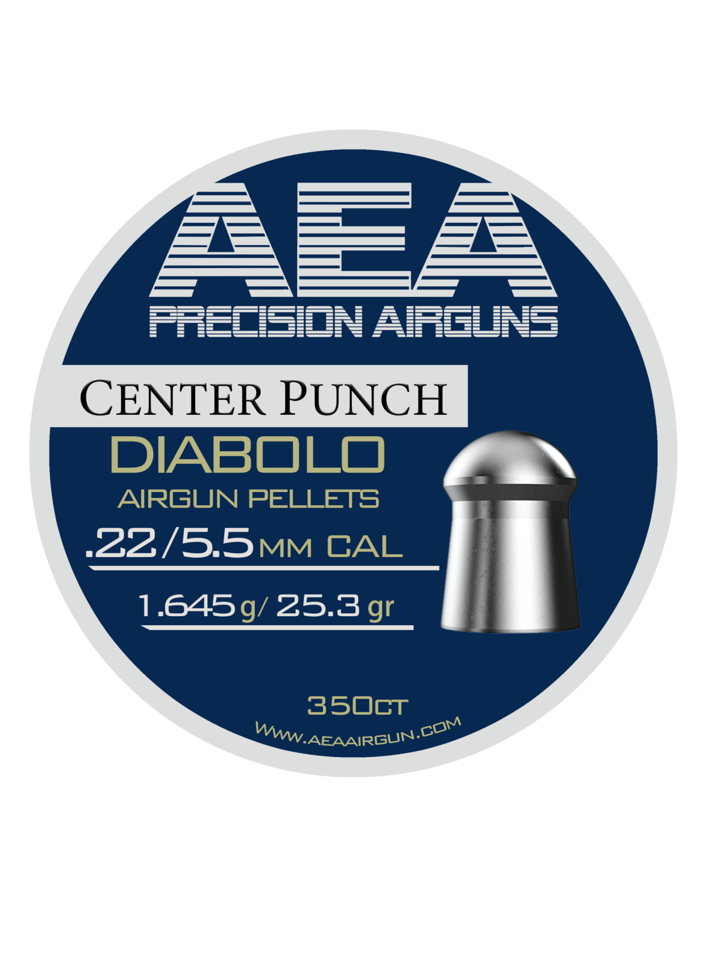 AEA - .22 Diablo Pellet Heavy 25.3gr (350 CT)