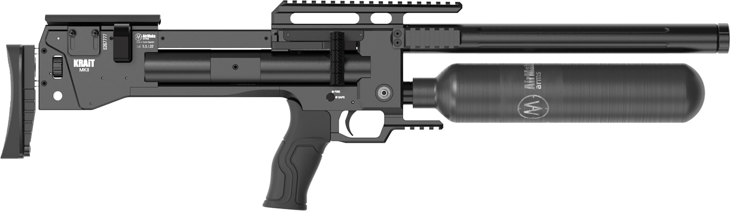 AirMaks Arms KRAiT MKII Long High Power 520mm Airgun - Image 5