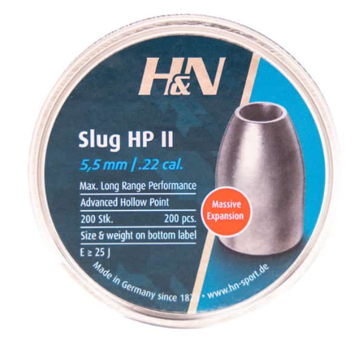 H&N Slug HP II 5.5mm / .22 cal