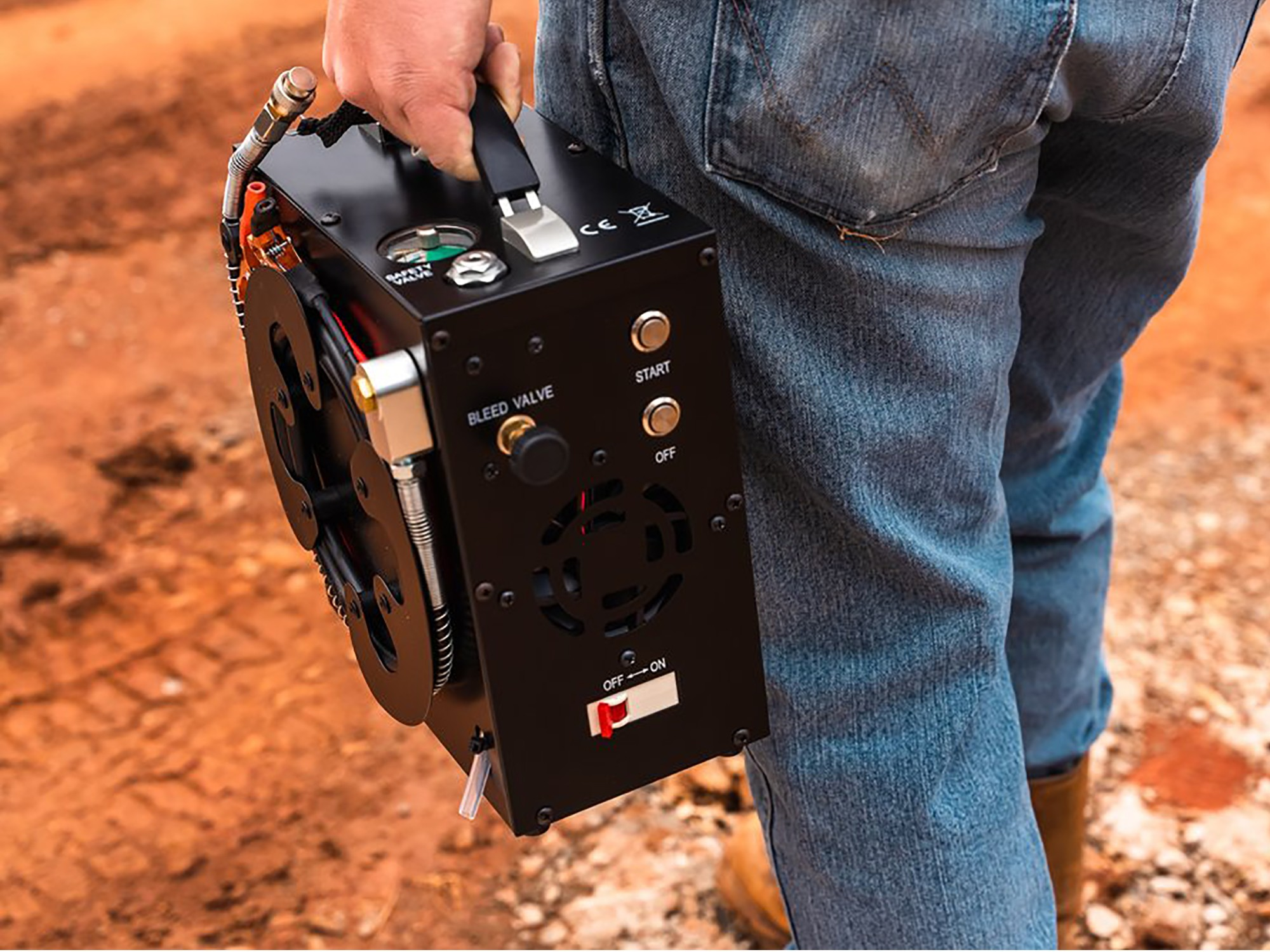 JTS COMP1 Portable PCP Air Rifle Compressor with Auto Stop